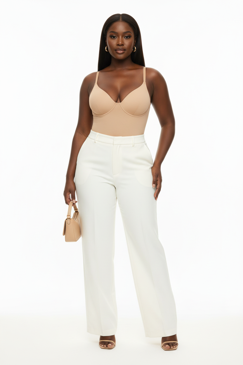 Beige lifestyle outfit